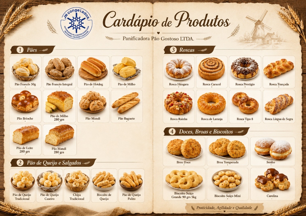 Catálogo de Produtos Frente